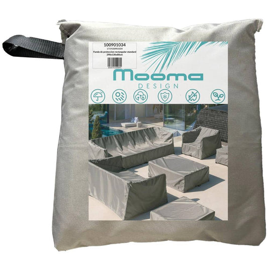 Funda de protección para mesa de comedor rectangular 105x285x75 cm