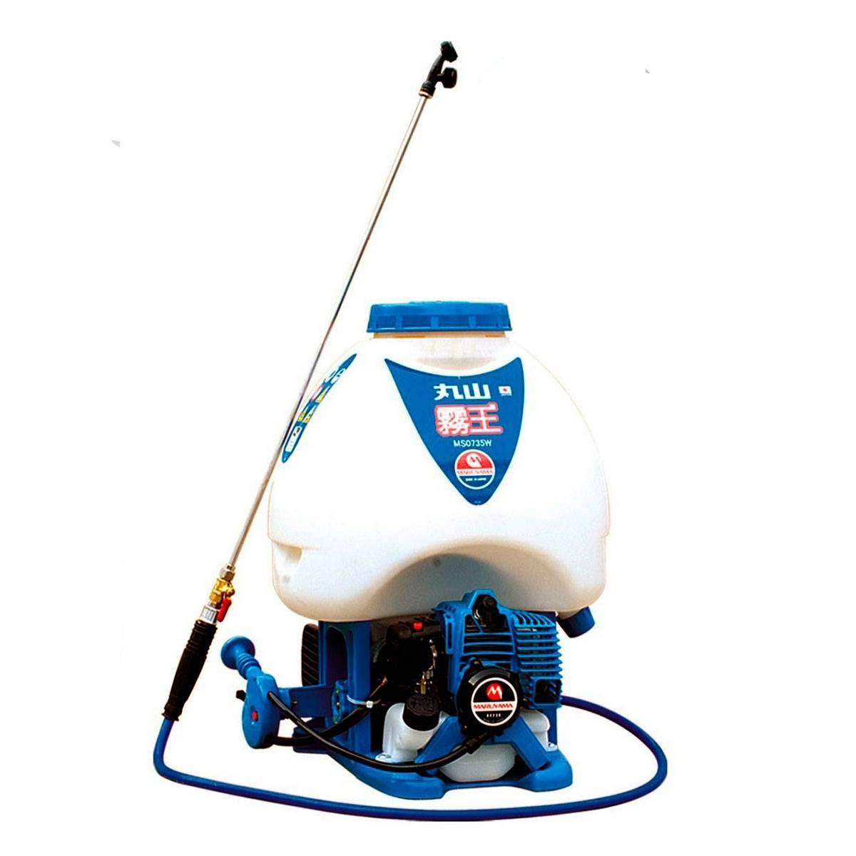 Pulverizador Maruyama de mochila 25L. Motor 2 tiempos