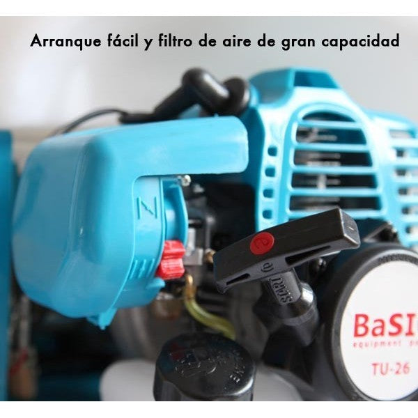 Sulfatadora de mochila 25L. Motor 2 tiempos