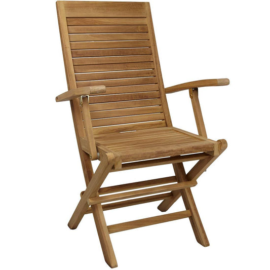 Silla con brazos plegable Mati