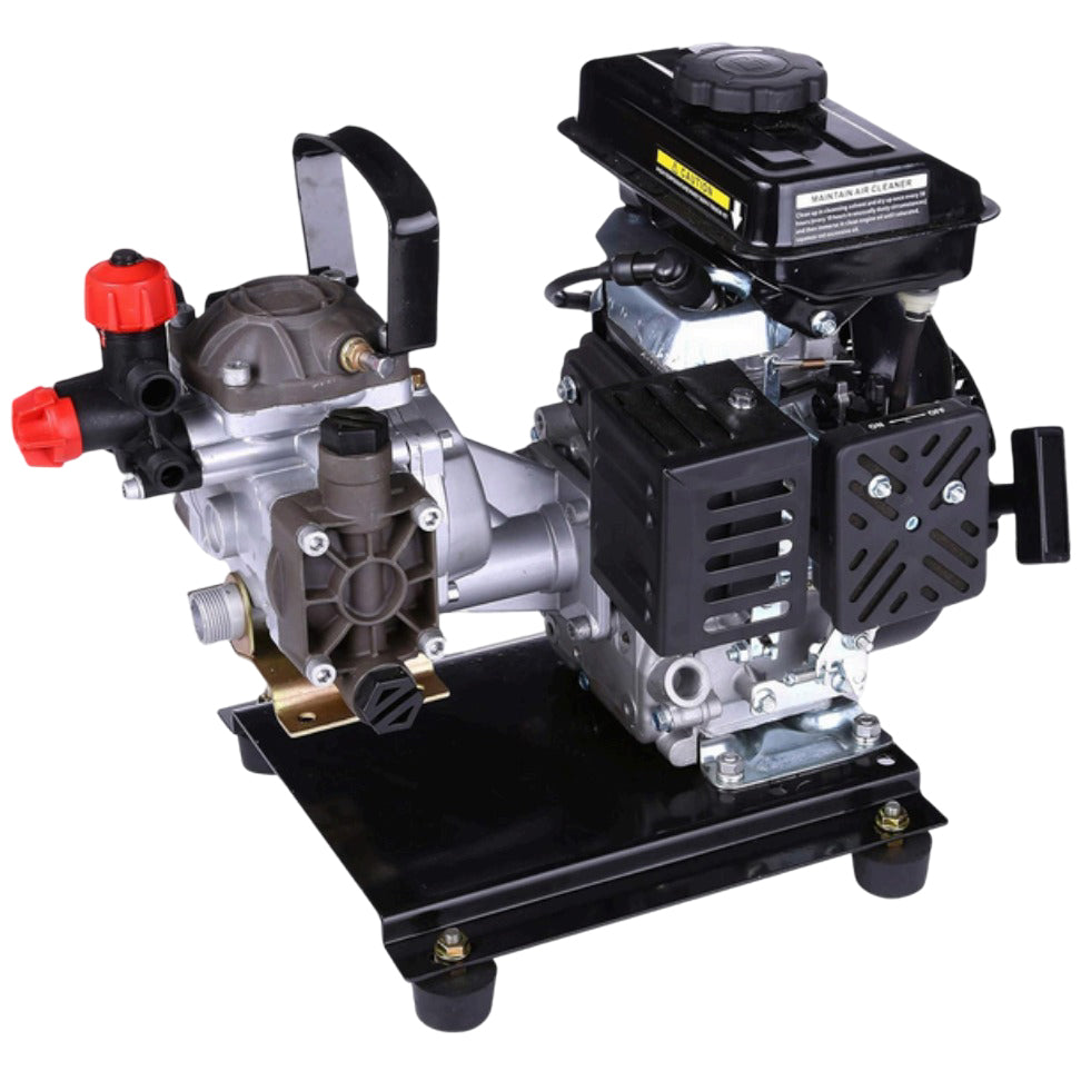 Carretilla fumigadora GM-2020 100L 2 ruedas Motor Nouki ECO-100 2.5HP 20bar 20ltr/min