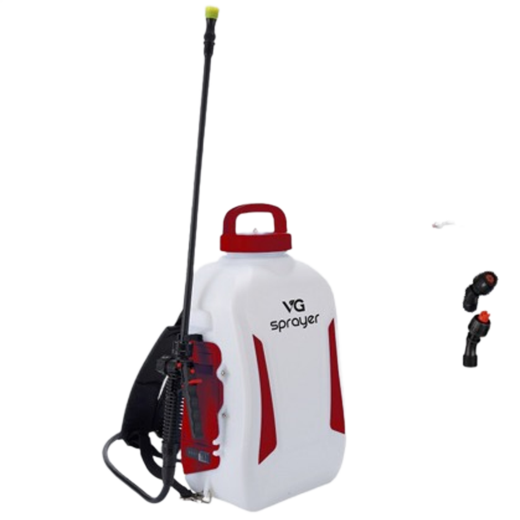 Sulfatadora de mochila 15L con bateria.