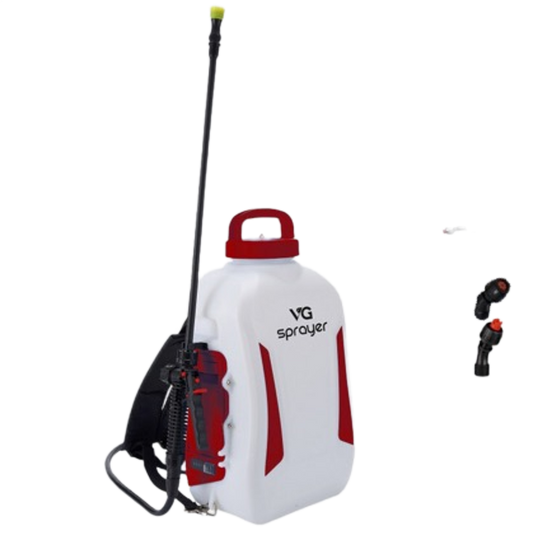 Sulfatadora de mochila 15L con bateria.